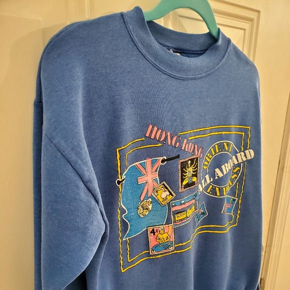 Vintage Hong Kong Orient Express Sweater - Picture 2 of 8